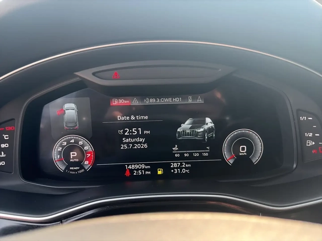 Audi Q7 55TFSI* MATRIX* S* LINE* ПАНОРАМА* МЪРТВАТ* ТОЧКА* - автомобили, коли, обяви за нови и употребявани 11