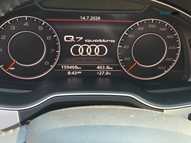 Audi Q7 ДИГ ТАБЛО* BIG SUV* ОБДУХ* 360* - автомобили, коли, обяви за нови и употребявани 7