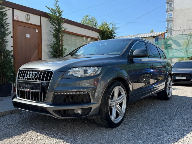 Audi Q7 3.0tdi 3xSline full - автомобили, коли, обяви за нови и употребявани 0