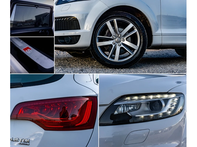 Audi Q7 4.2TDI-SLine-Quattro-РЕАЛНИ КМ. - автомобили, коли, обяви за нови и употребявани 16