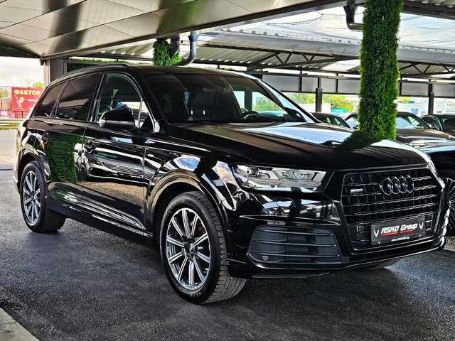 Audi Q7 ! S-LINEx3/BLACK EDITION/AIRMAT/ПОДГРЕВ/DIGITAL/LI - автомобили, коли, обяви за нови и употребявани 2