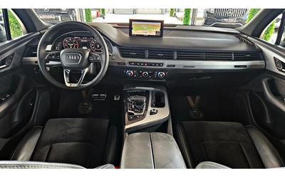 Audi Q7 ! S-LINEx3/BLACK EDITION/AIRMAT/ПОДГРЕВ/DIGITAL/LI - автомобили, коли, обяви за нови и употребявани 8