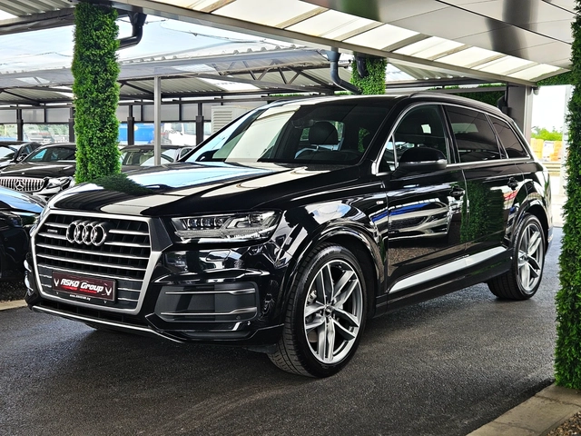 Audi Q7 ! S-LINE/7MESTA/GERMANY/CAMERA/AIRMAT/PRE SENCE/LI - автомобили, коли, обяви за нови и употребявани 0