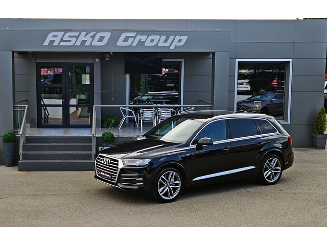 Audi Q7 ! S-LINE/7MESTA/GERMANY/CAMERA/AIRMAT/PRE SENCE/LI - автомобили, коли, обяви за нови и употребявани 16