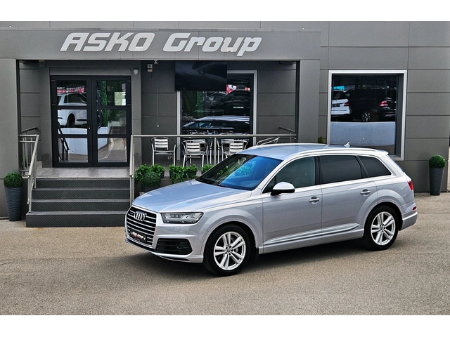 Audi Q7 ! S-LINE/7MESTA/TV/САМОПАРКИРАНЕ/DISTR/HUD/NIGHT/L - автомобили, коли, обяви за нови и употребявани 16