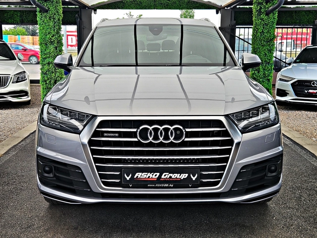 Audi Q7 ! S-LINE/7MESTA/TV/САМОПАРКИРАНЕ/DISTR/HUD/NIGHT/L - автомобили, коли, обяви за нови и употребявани 1