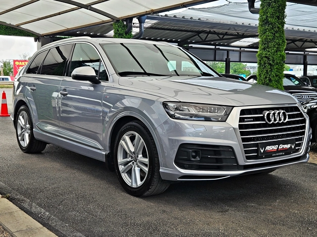 Audi Q7 ! S-LINE/7MESTA/TV/САМОПАРКИРАНЕ/DISTR/HUD/NIGHT/L - автомобили, коли, обяви за нови и употребявани 2