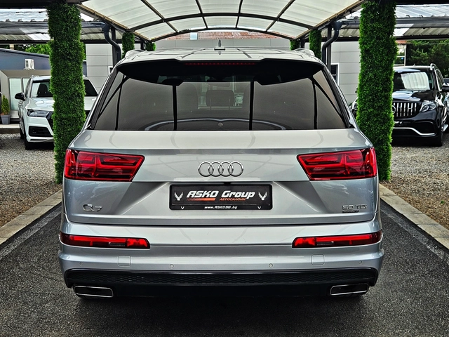 Audi Q7 ! S-LINE/7MESTA/TV/САМОПАРКИРАНЕ/DISTR/HUD/NIGHT/L - автомобили, коли, обяви за нови и употребявани 5
