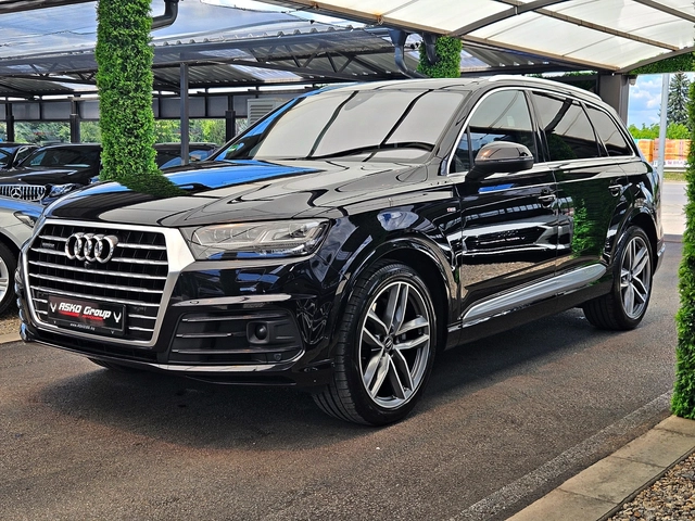 Audi Q7 ! S-LINE/7MESTA/DISTR/HUD/360CAM/BOSE/AIR/ПОДГР/LI - автомобили, коли, обяви за нови и употребявани 0