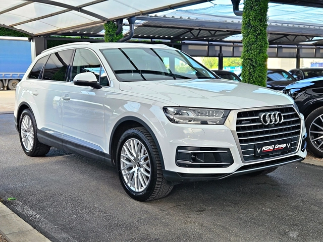 Audi Q7 S-LINE/MATRIX/DISTR/CAMERA/HUD/САМОПАРКИРАНЕ/ПОДГР - автомобили, коли, обяви за нови и употребявани 2