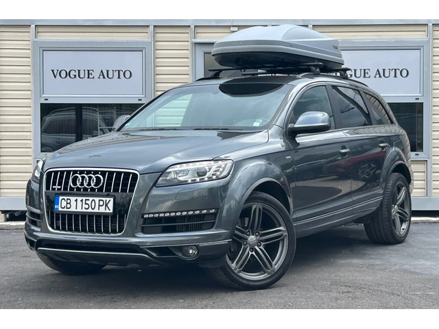 Audi Q7 3.0TDI* 245H.P.* S-line* PANO - автомобили, коли, обяви за нови и употребявани 0
