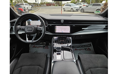 Audi Q8 50TDI/129.000KM/S-LINE/HUD/PANO/B&O/DISTRON - автомобили, коли, обяви за нови и употребявани 10