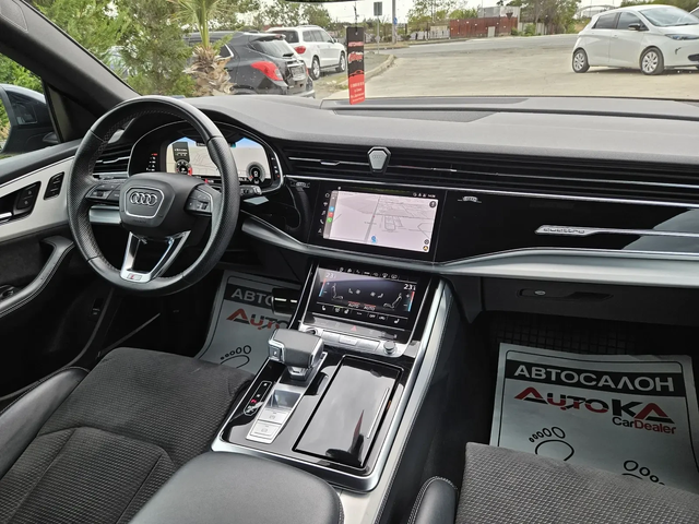 Audi Q8 50TDI/129.000KM/S-LINE/HUD/PANO/B&O/DISTRON - автомобили, коли, обяви за нови и употребявани 11