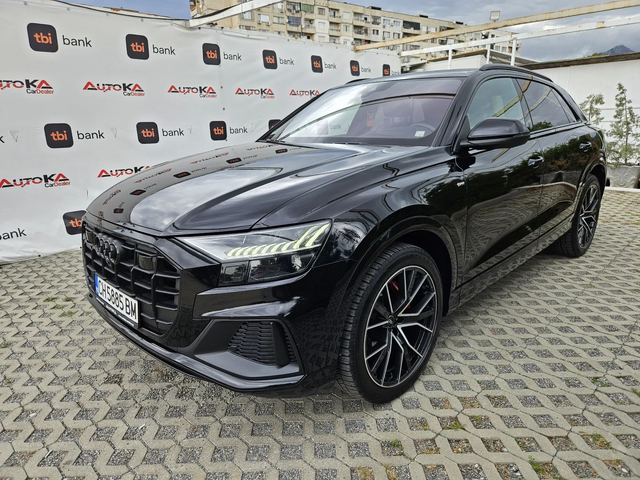 Audi Q8 50TDI/129.000KM/S-LINE/HUD/PANO/B&O/DISTRON - автомобили, коли, обяви за нови и употребявани 5
