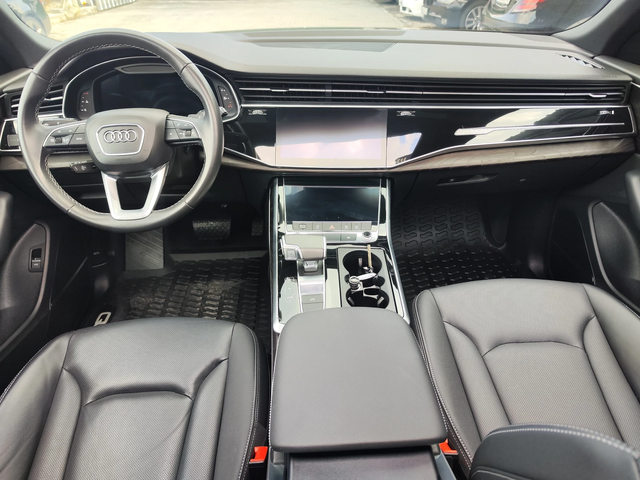 Audi Q8 SLINE* PANORAMA* PODGREV* OBDUH* LINEASIST* LIZING - автомобили, коли, обяви за нови и употребявани 7