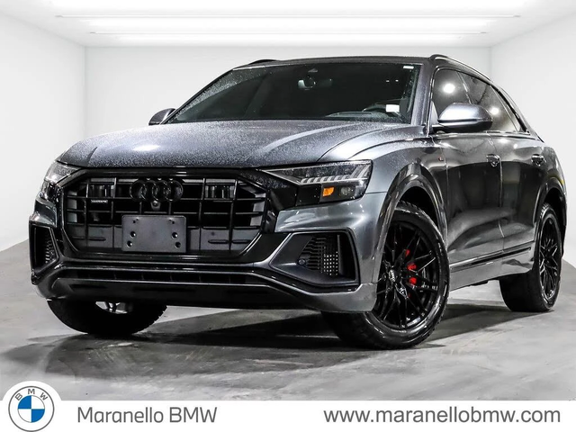 Audi Q8 3xSline* BlackOptic* Bang3D* Matrix* Distr* Масаж* - автомобили, коли, обяви за нови и употребявани 0