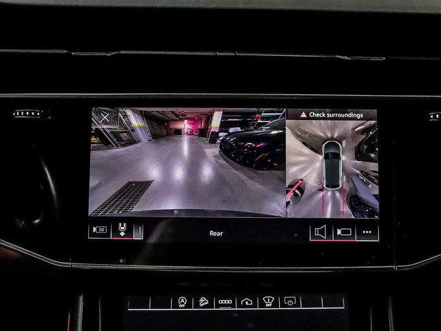 Audi Q8 3xSline* BlackOptic* Bang3D* Matrix* Distr* Масаж* - автомобили, коли, обяви за нови и употребявани 9