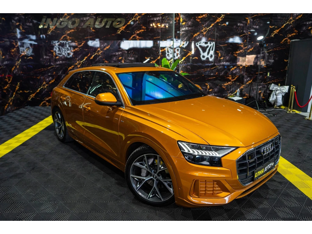 Audi Q8 50TDI QUATTRO S LINE ПАНО MATRIX B&O ЛИЗИНГ 100% - автомобили, коли, обяви за нови и употребявани 1