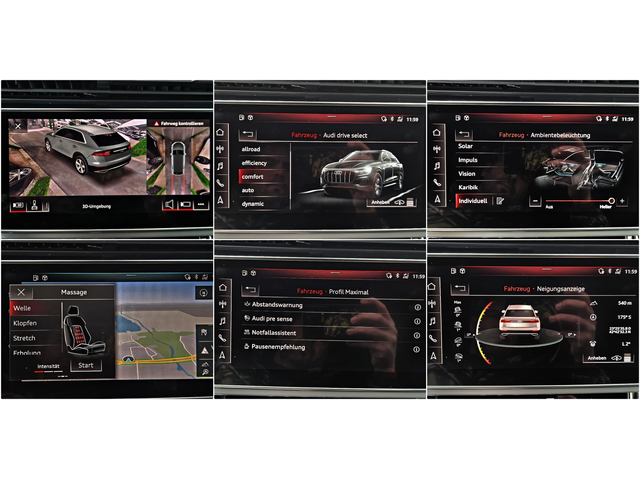 Audi Q8 MATRIX/S-LINE/DISTR/3DСАМ/B&O/МАСАЖ/ОБДУХ/AMBI/LIZ - автомобили, коли, обяви за нови и употребявани 13