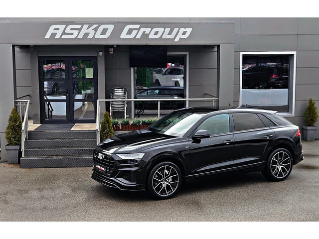 Audi Q8 MATRIX/S-LINE/DISTR/3DСАМ/B&O/МАСАЖ/ОБДУХ/AMBI/LIZ - автомобили, коли, обяви за нови и употребявани 16