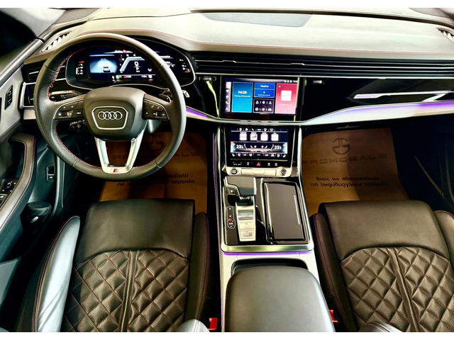 Audi Q8 Quattro* Гаранционен* Панорама* Лизинг - автомобили, коли, обяви за нови и употребявани 8