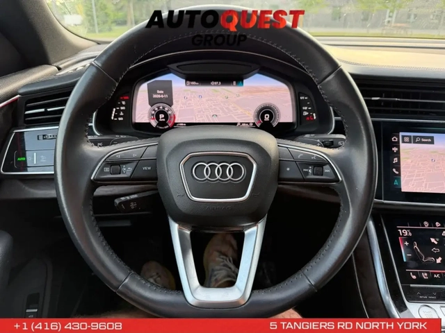 Audi Q8 Technik S-Line AWD - автомобили, коли, обяви за нови и употребявани 11