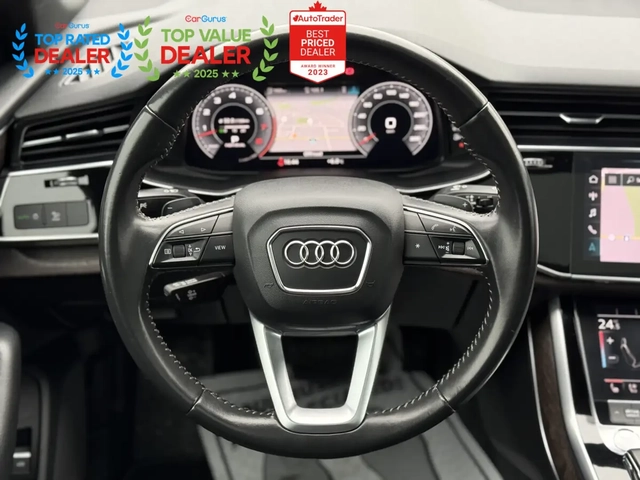 Audi Q8 55TFSI* MATRIX* ОБДУХВАНЕ* ПАНОРАМА* 360КАМЕРА* - автомобили, коли, обяви за нови и употребявани 6