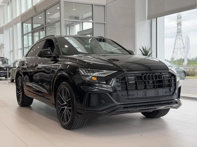 Audi Q8 55TFSI* BLACK OPTIC* MATRIX* ОБДУХ* БЕЗ ИНЦИДЕНТИ - автомобили, коли, обяви за нови и употребявани 1