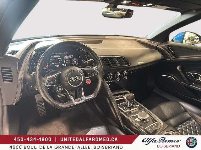 Audi R8 Quattro* V10* Spyder* АвтоКредит* (ЦЕНА ДО БГ) - автомобили, коли, обяви за нови и употребявани 9