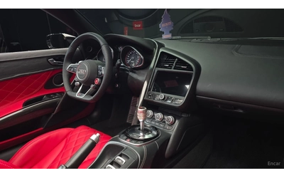 Audi R8 5.2 V10 SPIDER* ЧЕРВЕНА КОЖА* ПОДГРЕВ* КАМЕРА - автомобили, коли, обяви за нови и употребявани 6