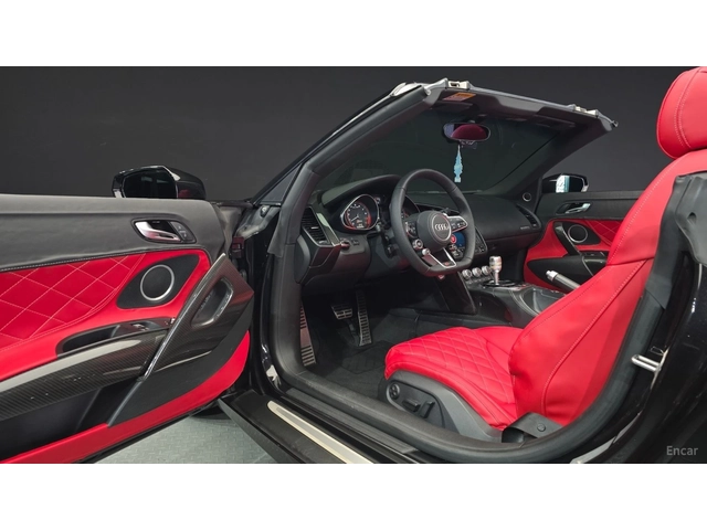 Audi R8 5.2 V10 SPIDER* ЧЕРВЕНА КОЖА* ПОДГРЕВ* КАМЕРА - автомобили, коли, обяви за нови и употребявани 9