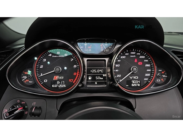 Audi R8 5.2 V10 SPIDER* КОЖА* ПОДГРЕВ* КАМЕРА - автомобили, коли, обяви за нови и употребявани 6