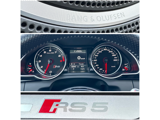 Audi Rs5 Quattro/450k.c./Auto/NAVI/Xenon/Excellent!!! - автомобили, коли, обяви за нови и употребявани 11