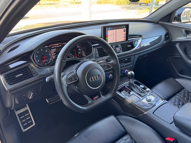 Audi Rs6 4.0TFSI quattro* DYNAMIC* CARBON* БЕЗ АНАЛОГ* - автомобили, коли, обяви за нови и употребявани 8