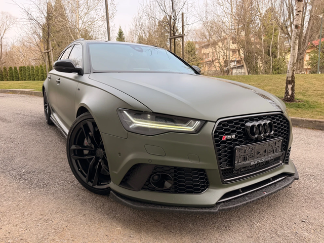 Audi Rs6 DOWNPIPE / СОФТУЕР / 360 КАМЕРИ - автомобили, коли, обяви за нови и употребявани 0