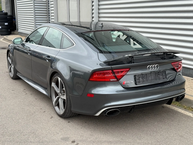 Audi Rs7 4.0V8TFSI+ Bose+ Matrix+ Подгрев+ Шибидах+ Камера - автомобили, коли, обяви за нови и употребявани 2
