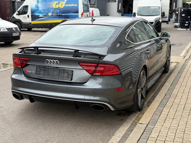 Audi Rs7 4.0V8TFSI+ Bose+ Matrix+ Подгрев+ Шибидах+ Камера - автомобили, коли, обяви за нови и употребявани 4