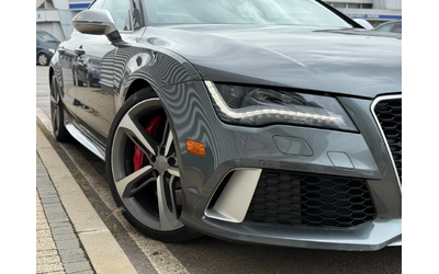 Audi Rs7 4.0V8TFSI+ Bose+ Matrix+ Подгрев+ Шибидах+ Камера - автомобили, коли, обяви за нови и употребявани 7