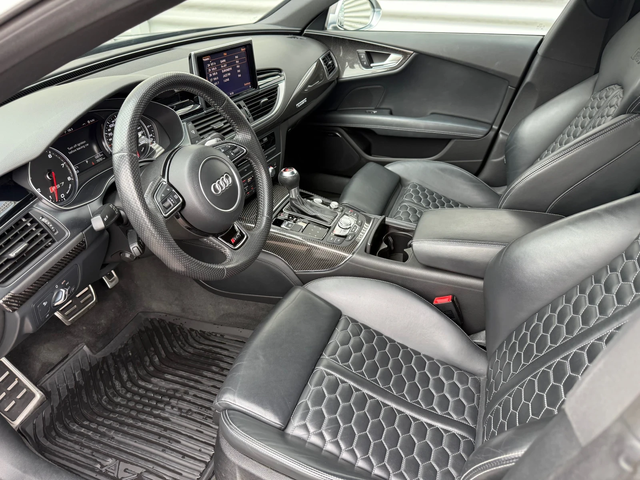 Audi Rs7 4.0V8TFSI+ Bose+ Matrix+ Подгрев+ Шибидах+ Камера - автомобили, коли, обяви за нови и употребявани 8