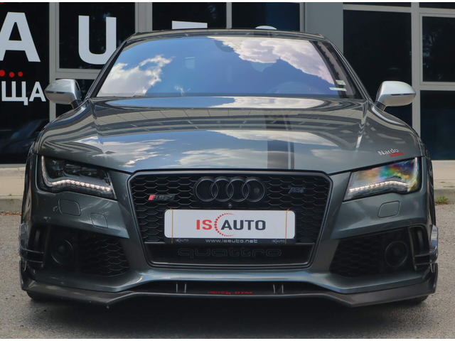 Audi RS7 4.0TFSI/MTM/Carbon/Керамика/HuD/Exclusive/Bose - автомобили, коли, обяви за нови и употребявани 1