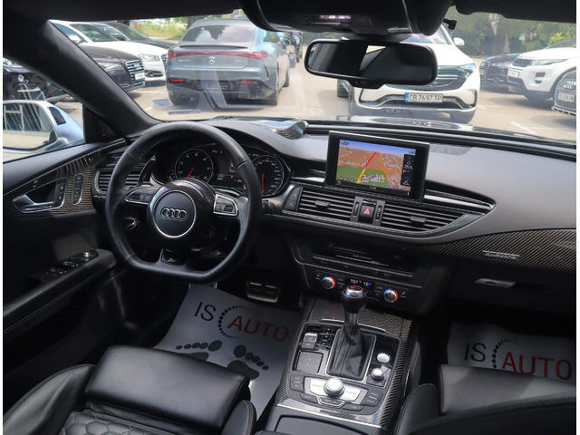 Audi RS7 4.0TFSI/MTM/Carbon/Керамика/HuD/Exclusive/Bose - автомобили, коли, обяви за нови и употребявани 7