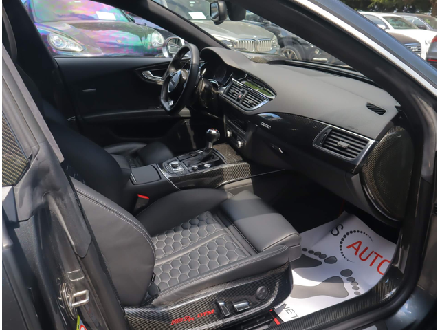 Audi RS7 4.0TFSI/MTM/Carbon/Керамика/HuD/Exclusive/Bose - автомобили, коли, обяви за нови и употребявани 9