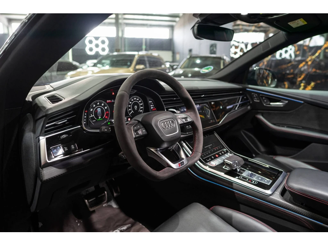 Audi RSQ8 4.0 V8 800HP CARBON CERAMIC ПАНО B&O ЛИЗИНГ 100% - автомобили, коли, обяви за нови и употребявани 11