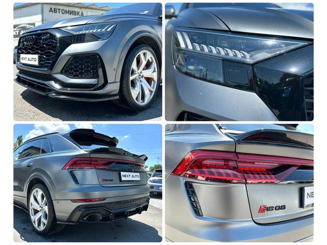 Audi RSQ8 4.0 V8 HYBRID 600HP MATRIX CERAMIC MASSAGE B&O - автомобили, коли, обяви за нови и употребявани 16