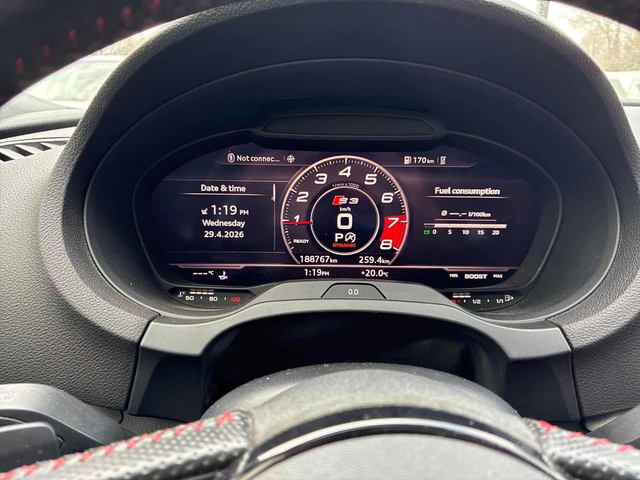 Audi S3 2.0T TECHNIK * ДИГИТАЛЕН КИЛОМЕТРАЖ* ПАНОРАМА* - автомобили, коли, обяви за нови и употребявани 7