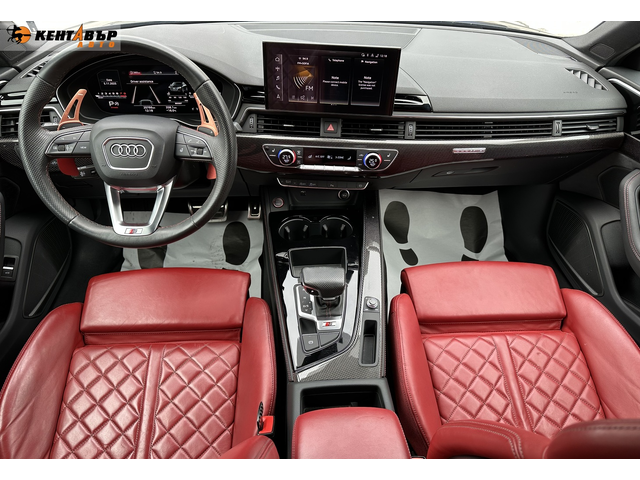 Audi S4 Гаранция/3.0i/реални км - автомобили, коли, обяви за нови и употребявани 10