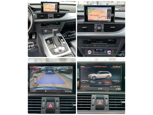 Audi S6 4.0TFSI 540HP V8 ABT PANO HUD DISTRONIC BOSE - автомобили, коли, обяви за нови и употребявани 13