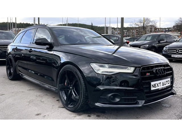Audi S6 4.0TFSI 540HP V8 ABT PANO HUD DISTRONIC BOSE - автомобили, коли, обяви за нови и употребявани 2