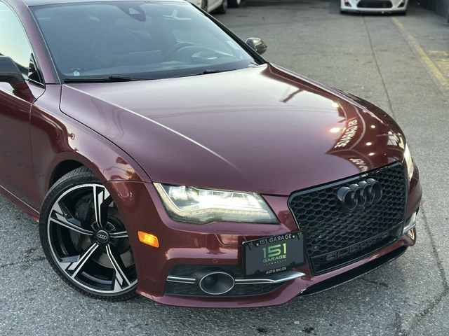Audi S7 DISTRONIK* DIAMOND STITCH* B&O* DARK CHERRY TINT* - автомобили, коли, обяви за нови и употребявани 1