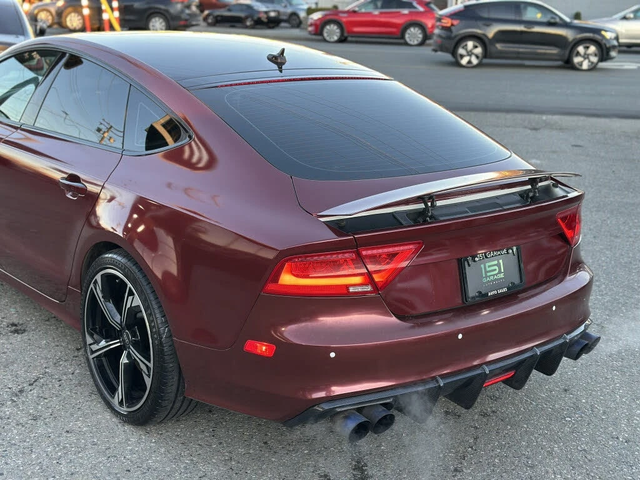 Audi S7 DISTRONIK* DIAMOND STITCH* B&O* DARK CHERRY TINT* - автомобили, коли, обяви за нови и употребявани 5